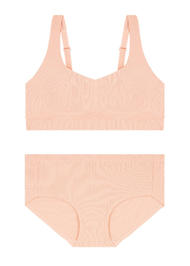 Comfort Lab Big Size Ribbed Soft Bra Top【LL028】