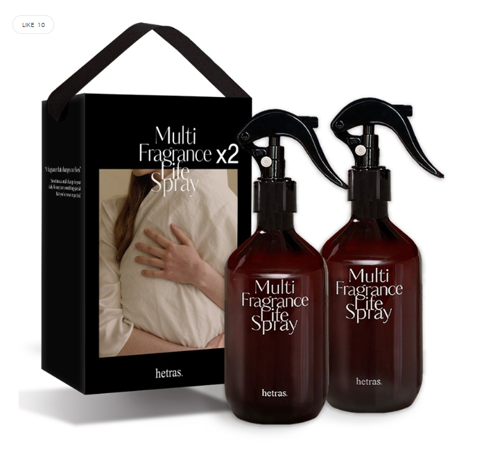Hetras Multi Fragrance Life Spray 300ml (一套兩支)【SM081】- 第五團