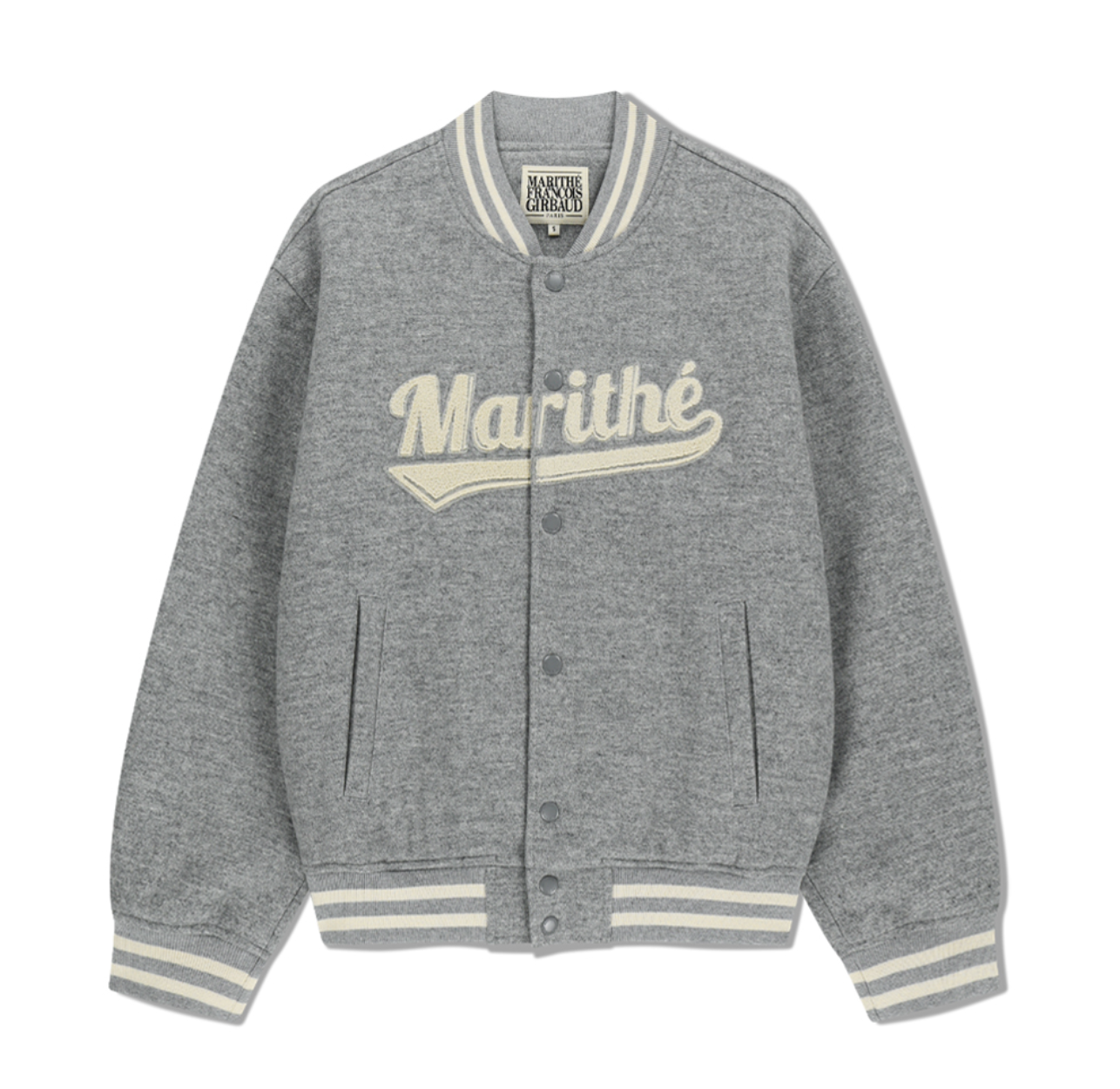 韓國 Marithe Francois Girbaud WOOL VARSITY JACKET【MF738】