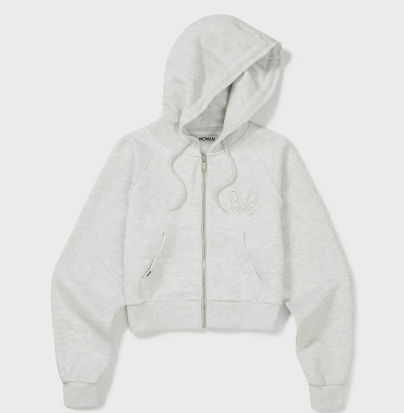 韓國 Mmlg CROP HOOD ZIPUP【ML025】