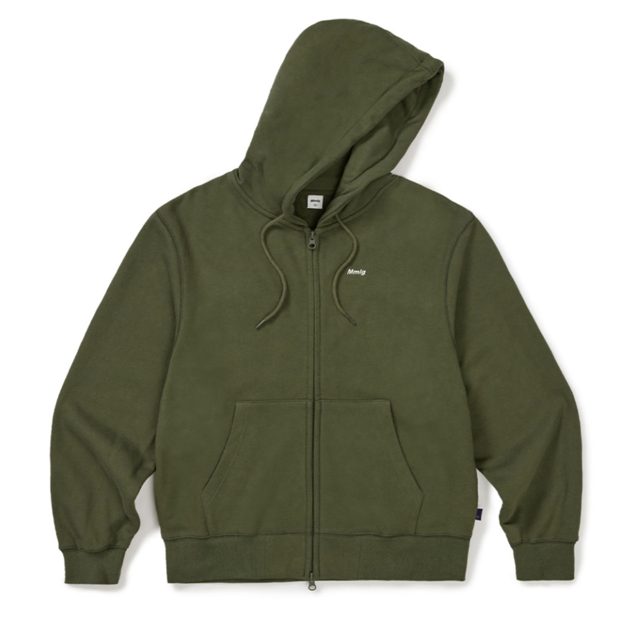 韓國 Mmlg SMALL LOGO HOOD ZIPUP【ML090】