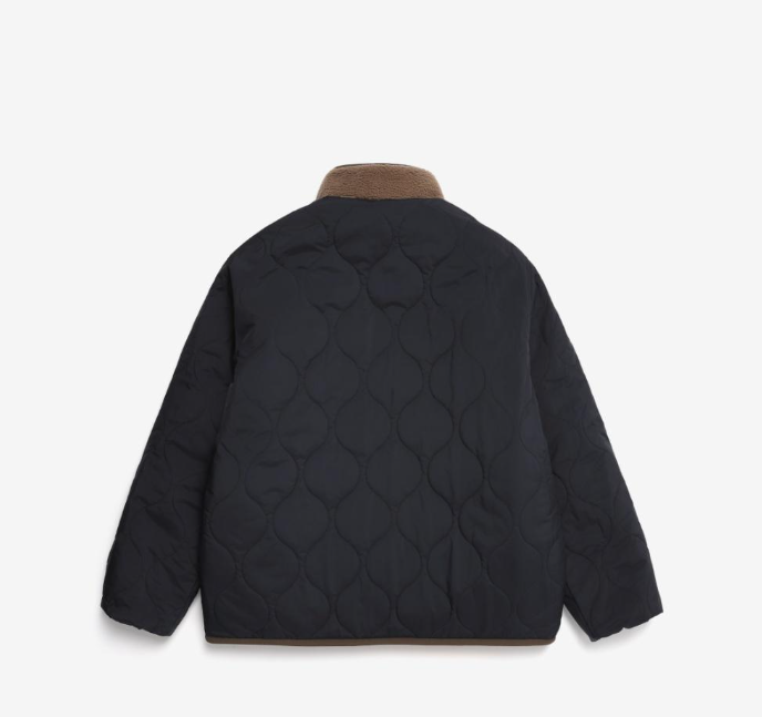 【現貨】韓國 National Geographic Unisex Malay Mac Round Reversible Fleece Zip-Up【NG047】