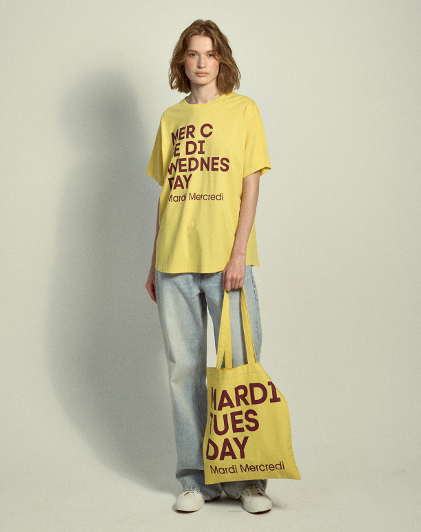 韓國 Mardi Mercredi Canvas Bag Flower Du Mardi【MM159】