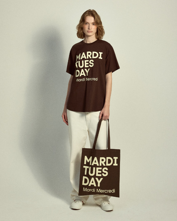 韓國 Mardi Mercredi Canvas Bag Flower Du Mardi【MM159】