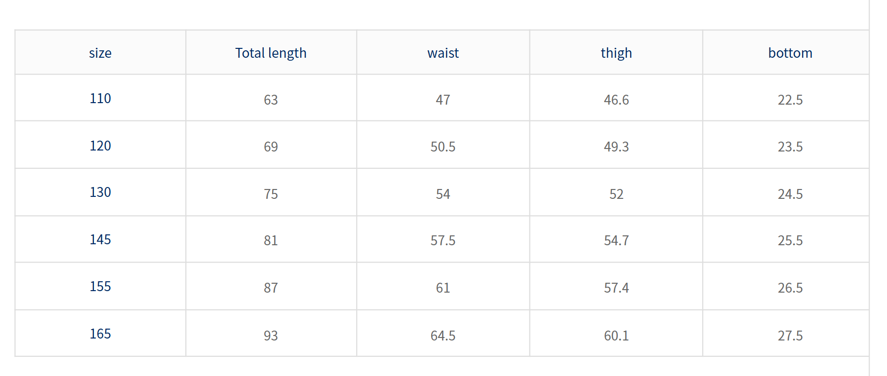 韓國 FILA Kids Fleece Half-zip Pants【FA079】