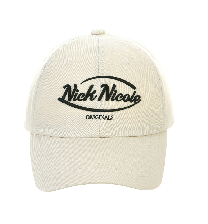 韓國 Nick Nicole Originals Logo Ball Cap【NK039】
