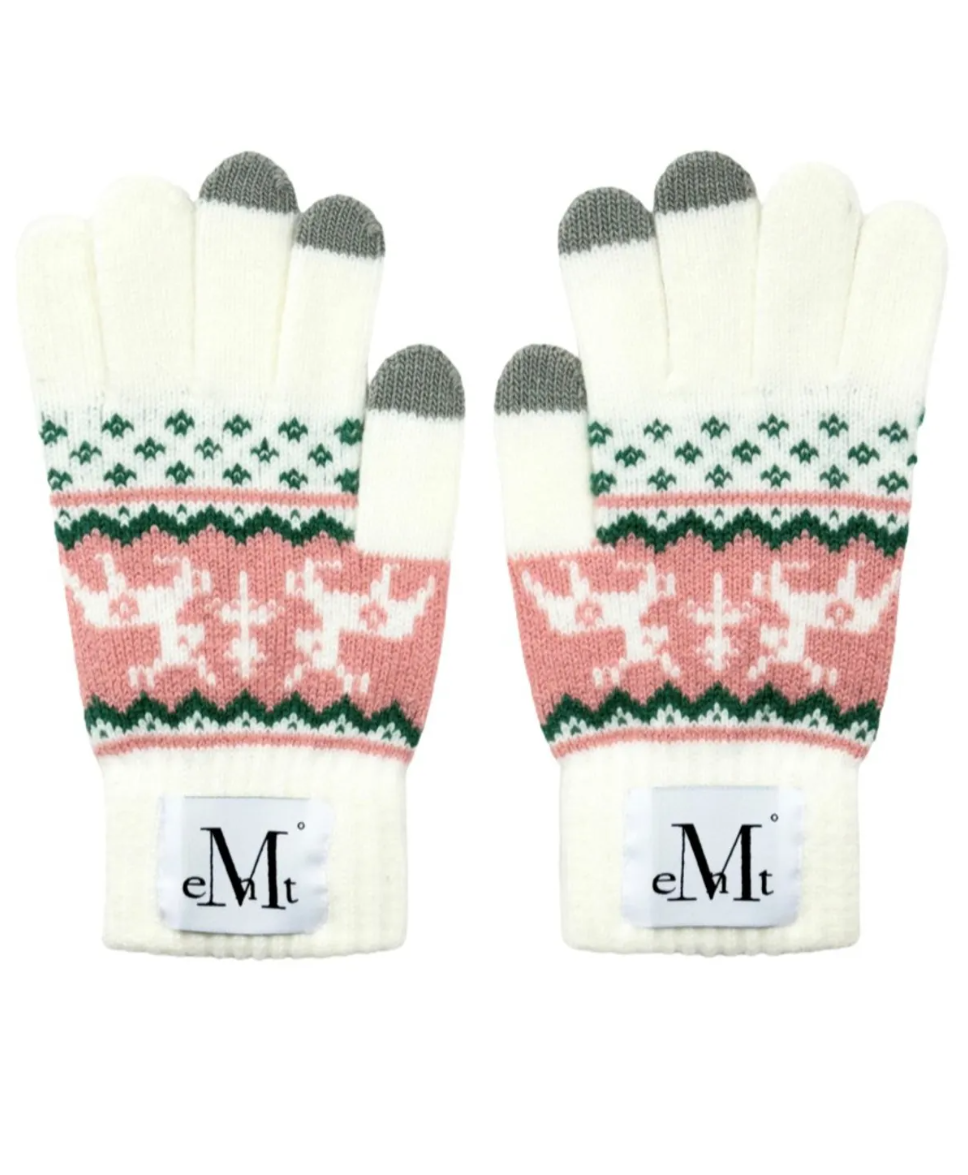 韓國 Mucent Bana Nordic Pattern Gloves【MU200】