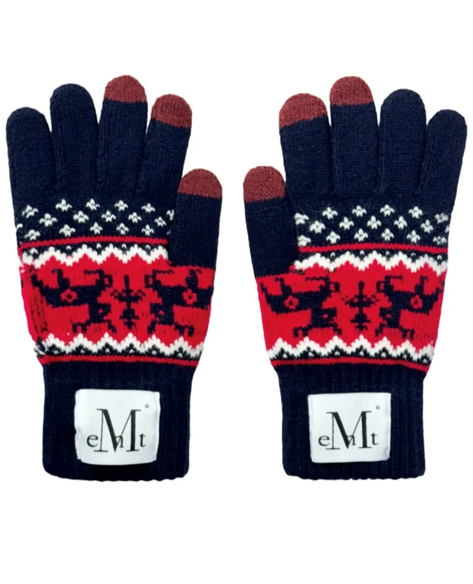 韓國 Mucent Bana Nordic Pattern Gloves【MU200】