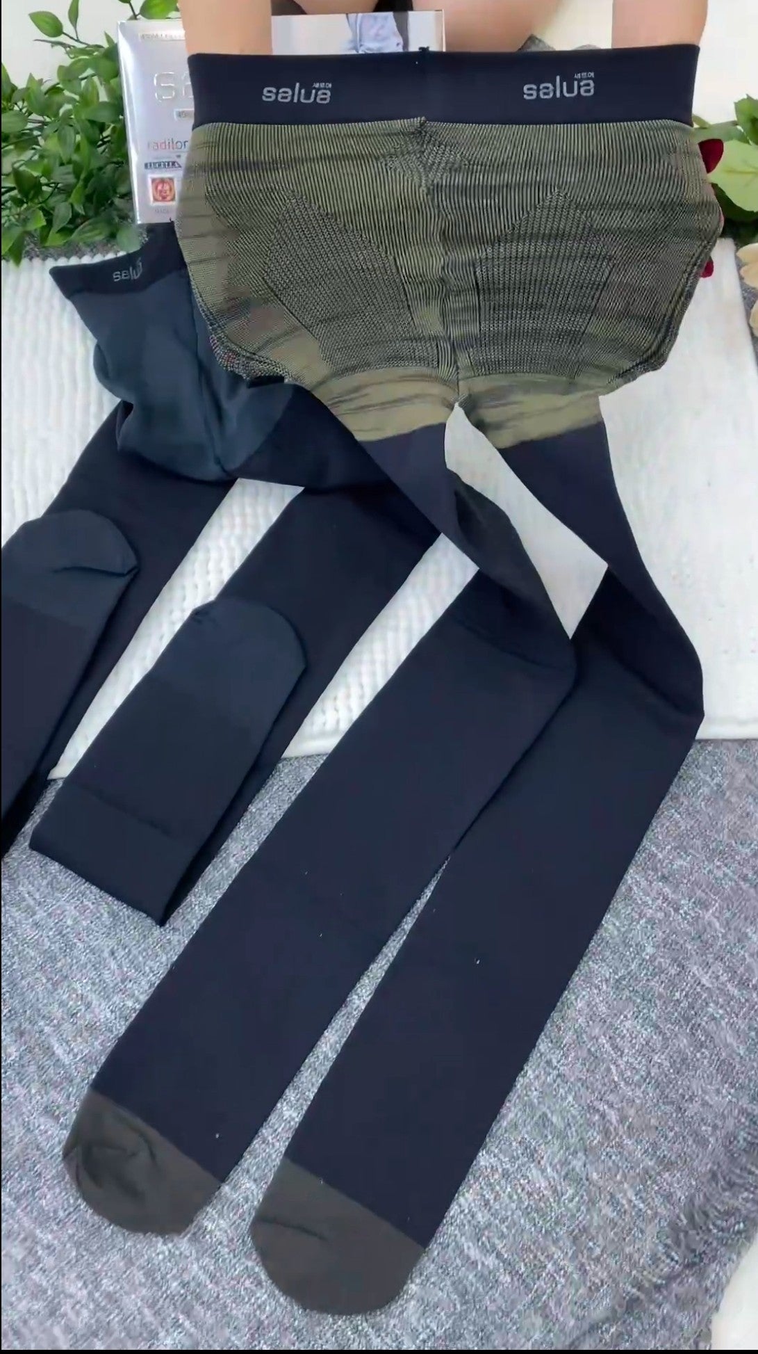 韓國 Salua 銅Cu+450M 壓力襪 圈捲絨 (秋冬款 - 高壓款)【SL015】