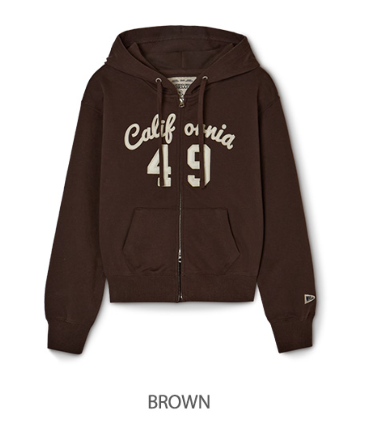 韓國 WhoAU Patch Crop Hood Zip-up【WA275】