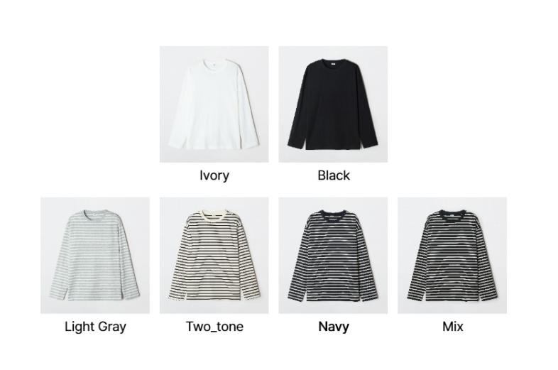 韓國 SPAO Loose Fit Long Sleeve T-Shirt【SP320】