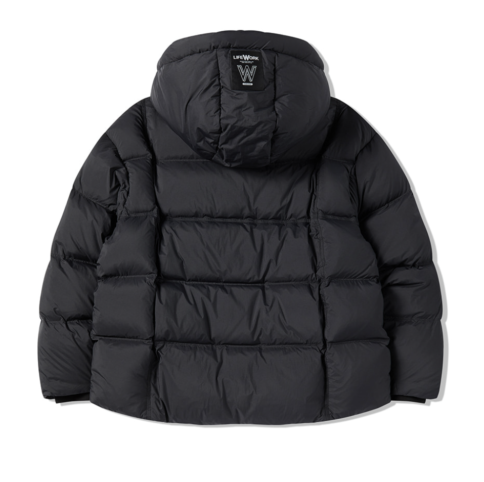 韓國 Lifework Soft Air Mix Quilted Hooded Down Jumper【SC081】