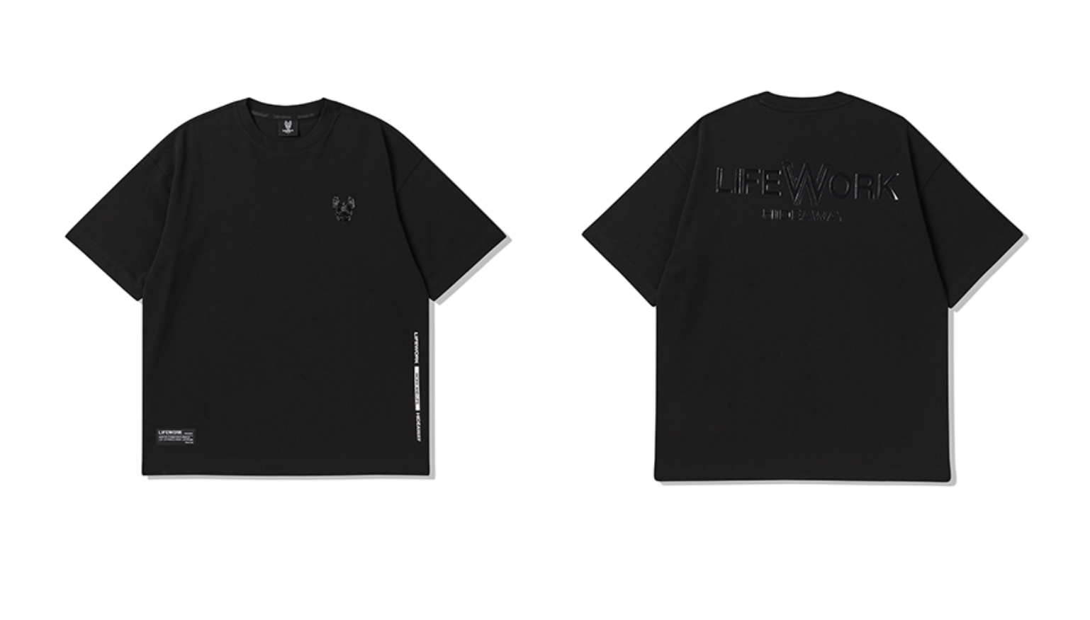 韓國 Lifework Supima Logo Short Sleeve T-Shirt【SC108】
