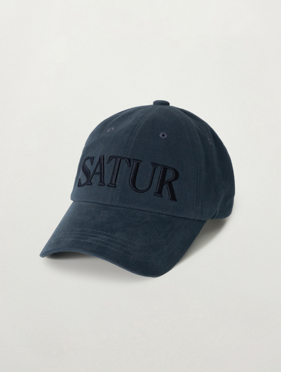 韓國 Satur Vintage Casual Volume Embroidered Ball Cap【SR267】