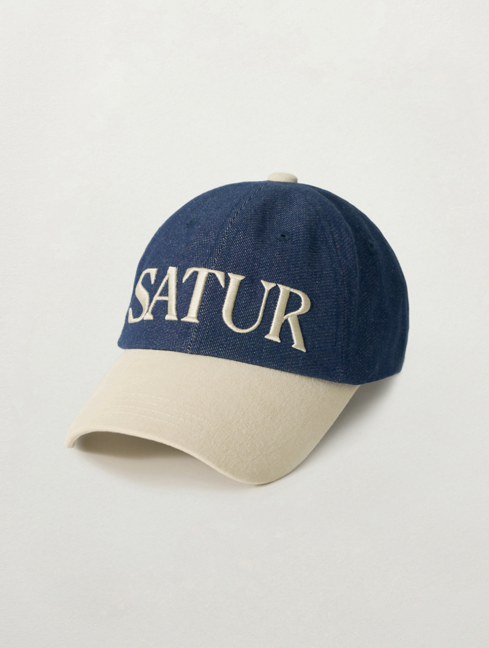 韓國 Satur Vintage Casual Volume Embroidered Ball Cap【SR267】