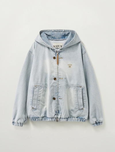 韓國 Satur Theo Denim Blouson Jacket【SR272】