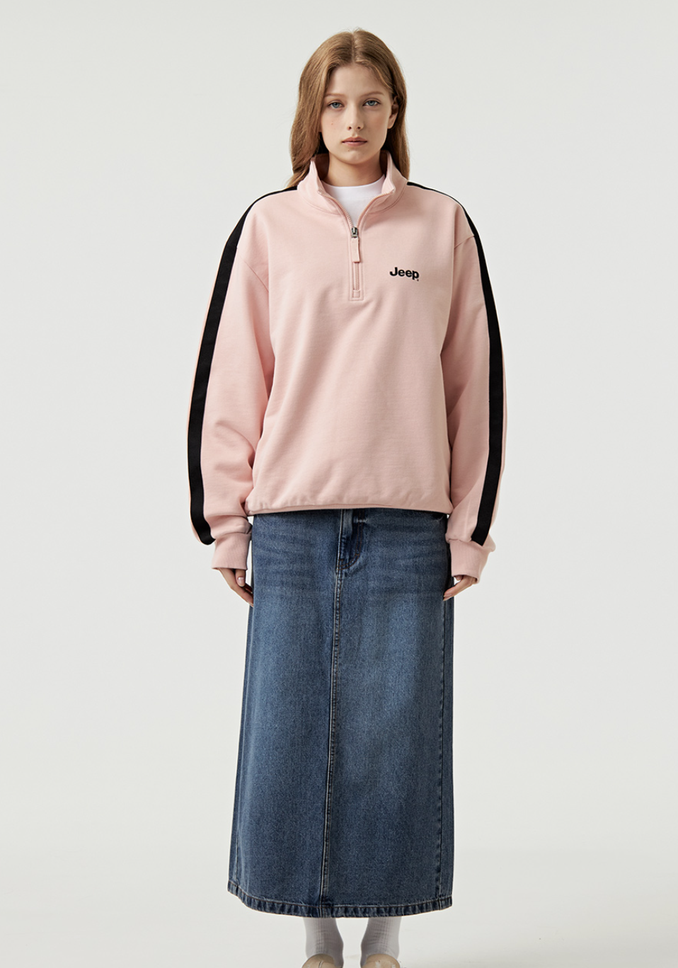 韓國 Jeep Heavy Duty Track Semi Zip Up【JP011】