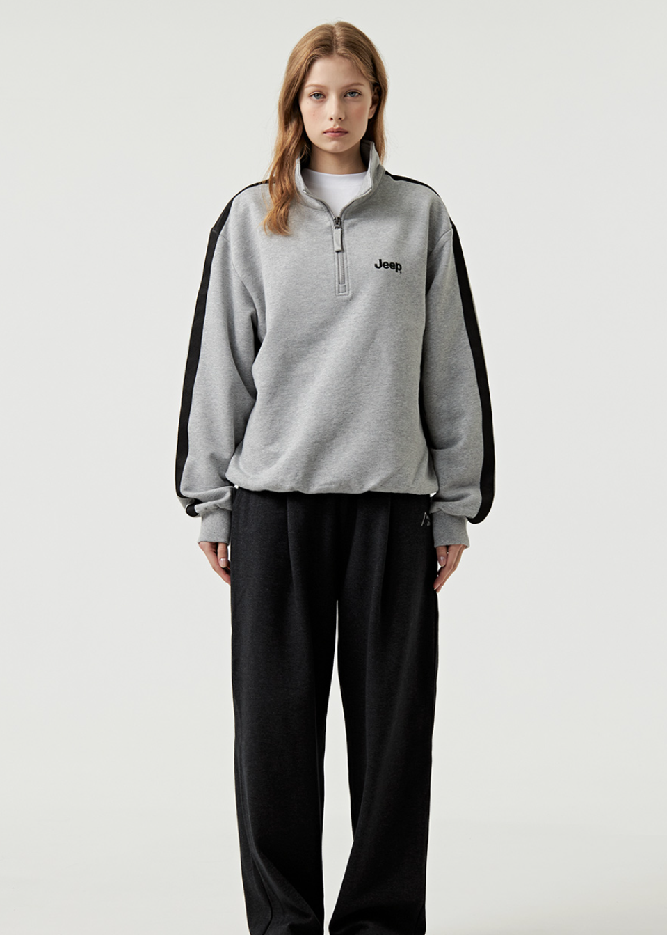 韓國 Jeep Heavy Duty Track Semi Zip Up【JP011】