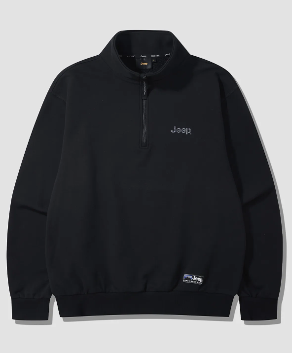 韓國 Jeep M Logo Half Zip Up【JP012】