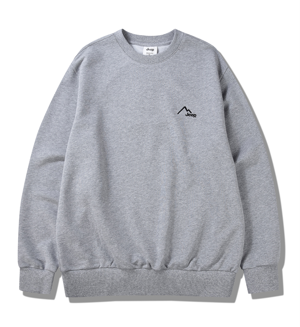 韓國 Jeep Peak-Logo Overfit Sweatshirt【JP025】