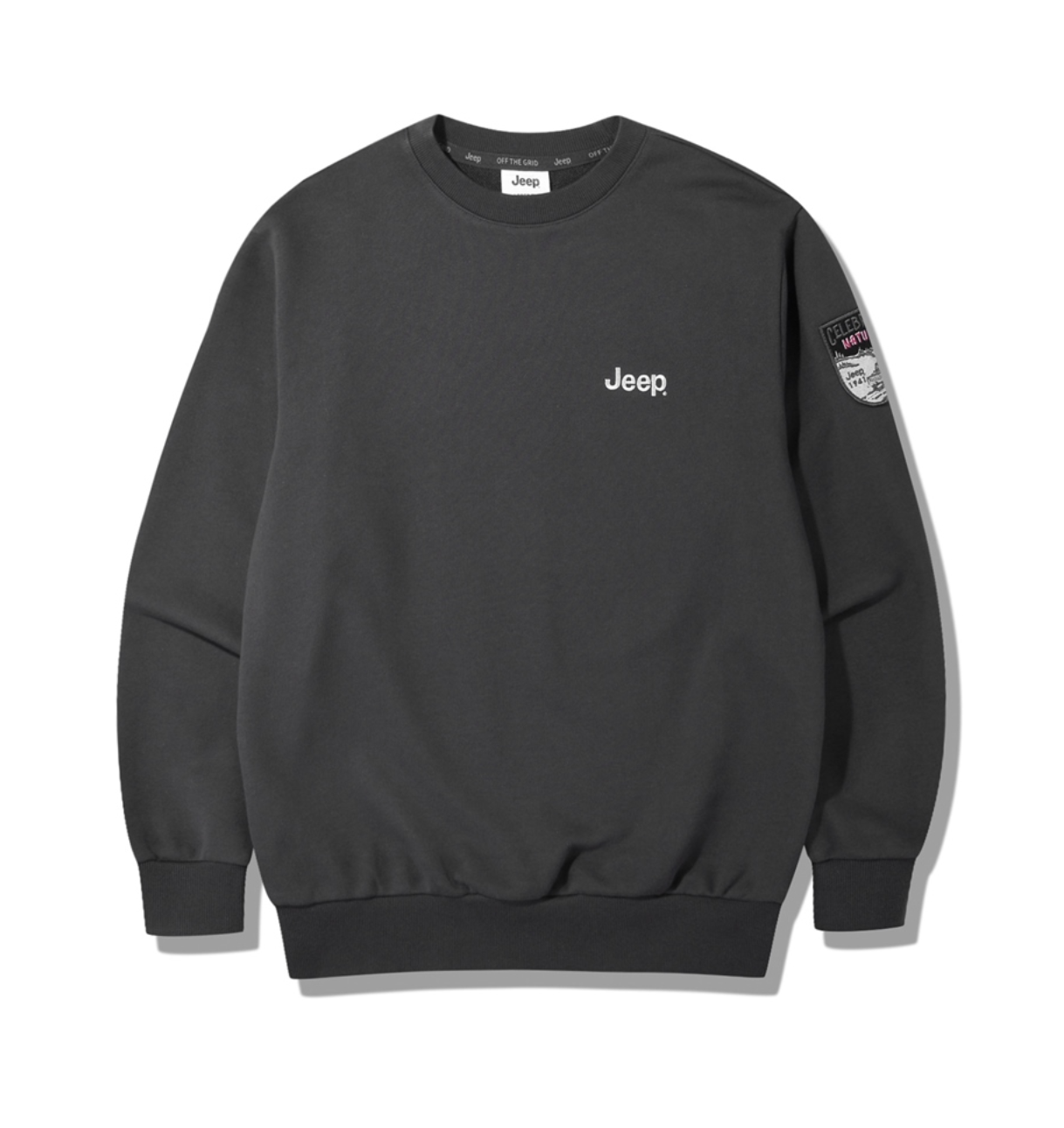 韓國 Jeep Loose Fit Mountain Sweatshirt【JP026】