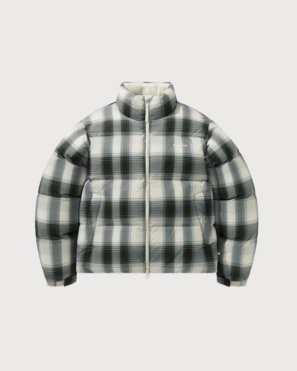 韓國 Covernat Civic Check RDS Short Puffer (鴨絨)【CO103】