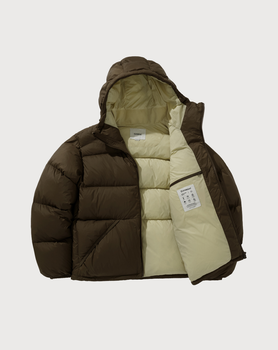 韓國 Covernat Civic RDS Hooded Short Puffer (鴨絨)【CO104】