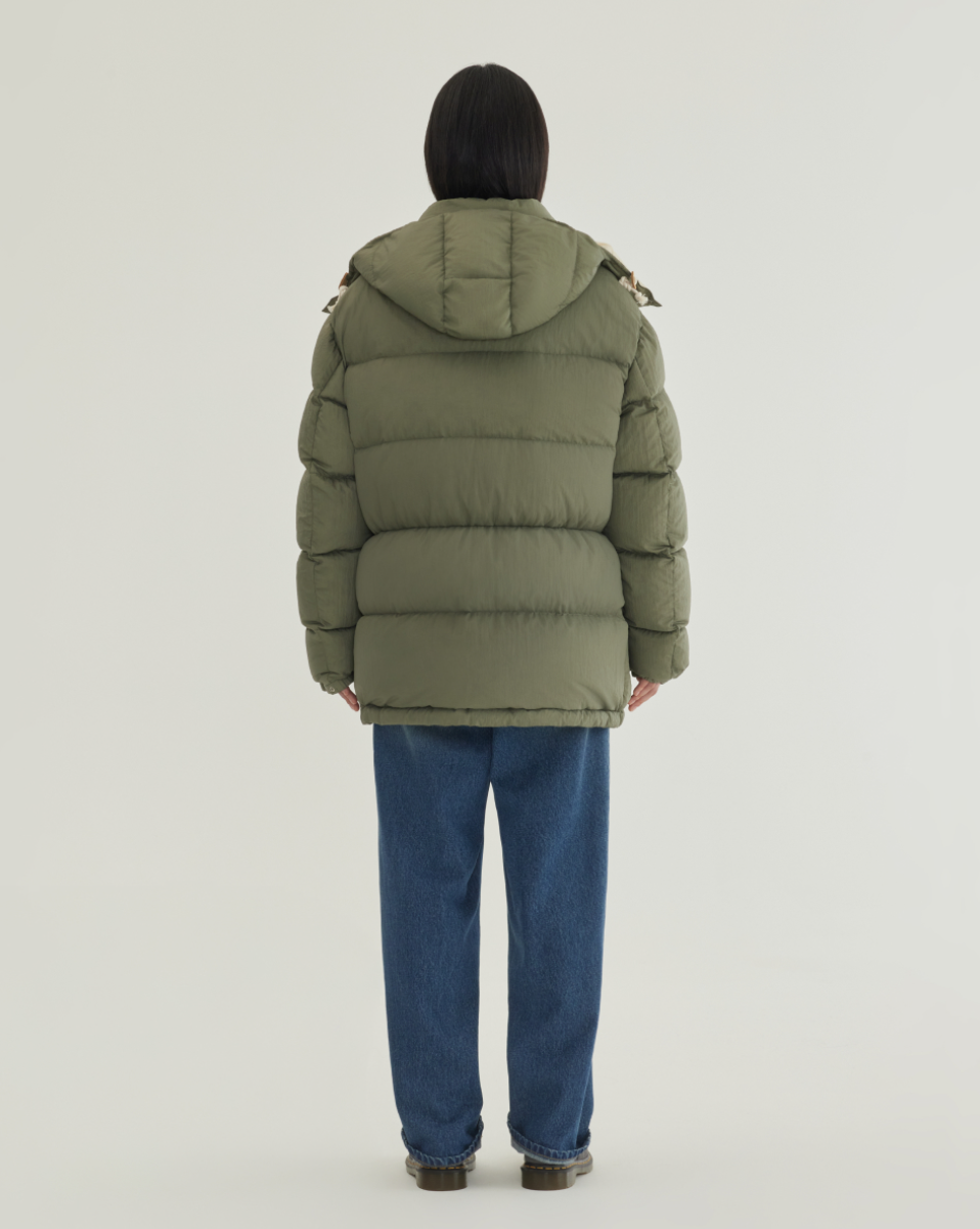 韓國 Covernat Detachable Hood Mid-Down Jacket (鴨絨)【CO105】