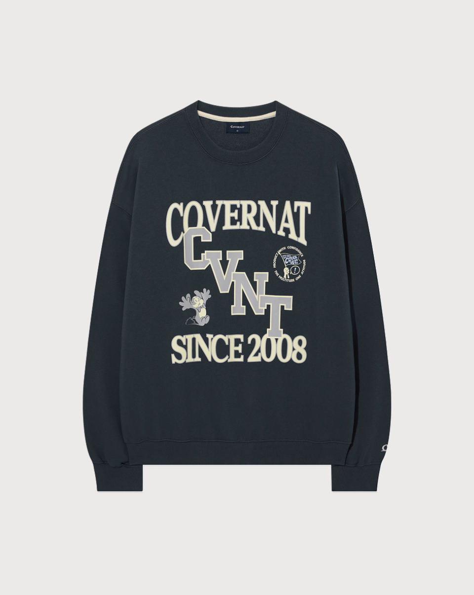 韓國 Covernat CVNT Graphic Sweatshirt【CO111】