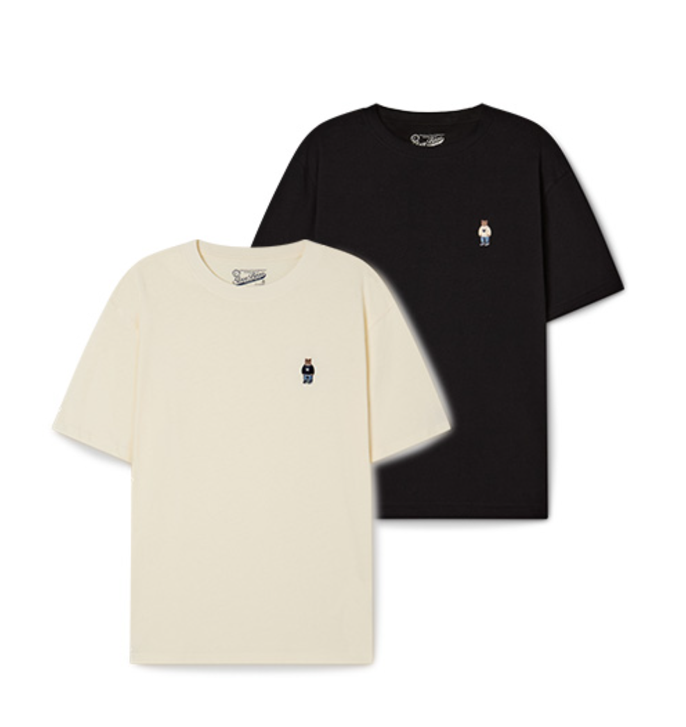 韓國 WhoAU Steve Solid T-shirt 2PACK【WA293】