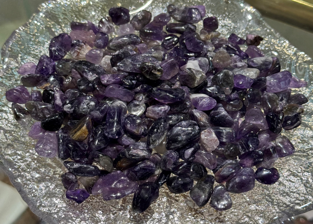 紫水晶碎石 (叉電)【SE414】