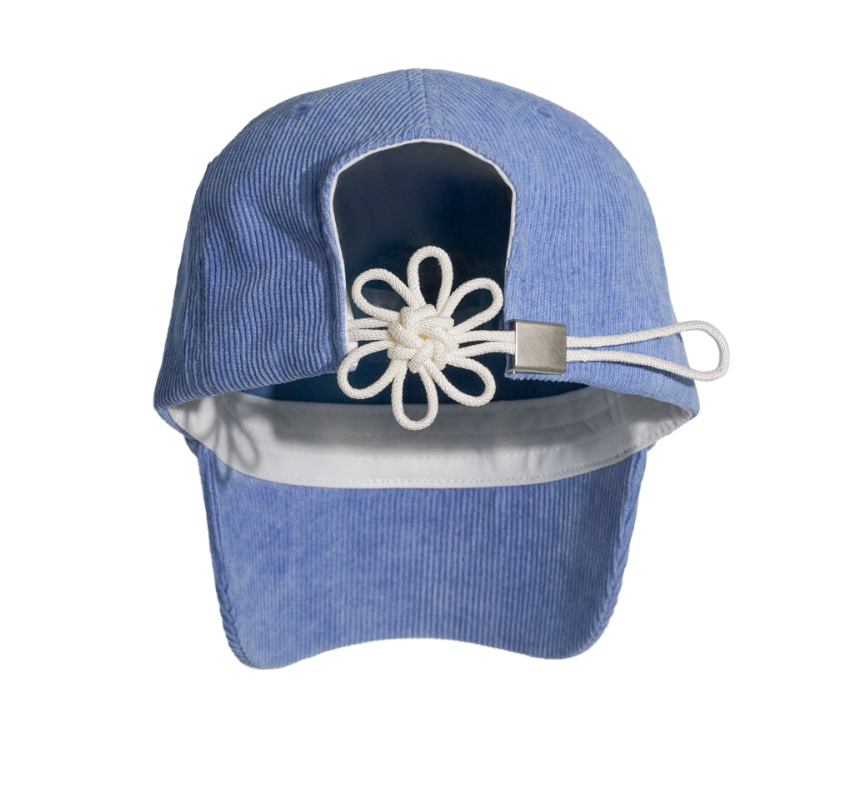 韓國 ONGO Corduroy Logo Flower Cap【ON022】