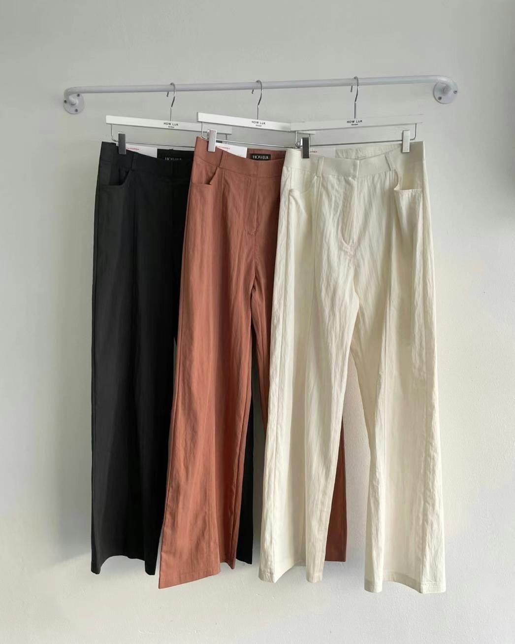 【現貨】韓國 HowLuk 直筒褲 (夏季款)【H312】