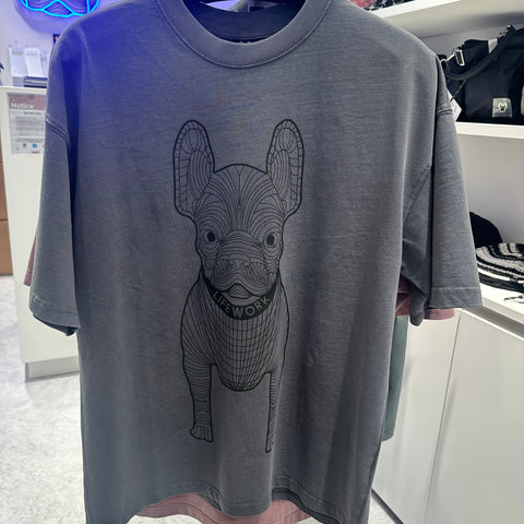 韓國 LifeWork Silk Radok Printing Short Sleeve T-Shirt【LW080】