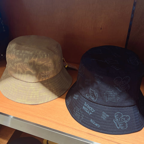 韓國 Wacky Willy Hand-drawn reversible bucket hat【WW174】