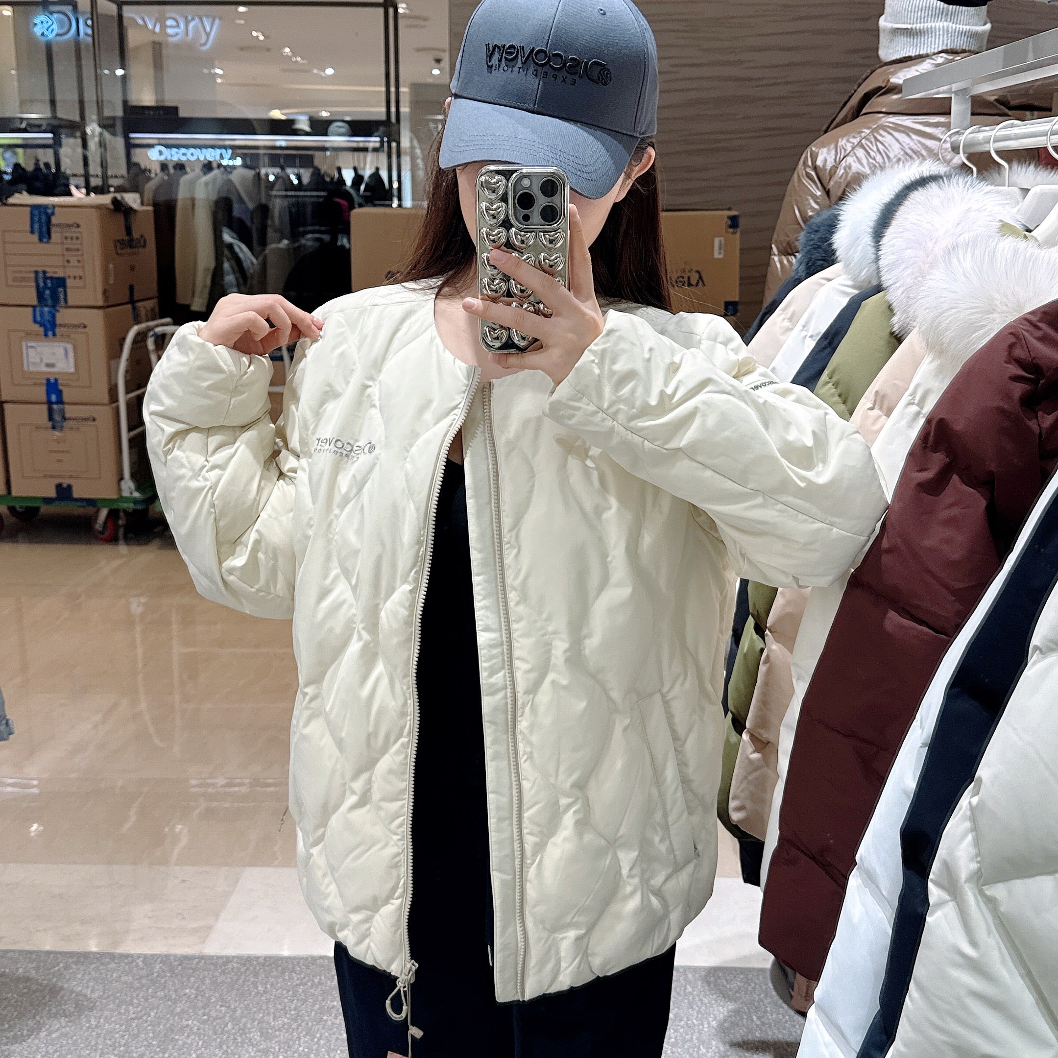 【現貨】韓國 Discovery PICTOR Goose Light Down Jacket【DY048】 - STT Mall HK 靚太網購