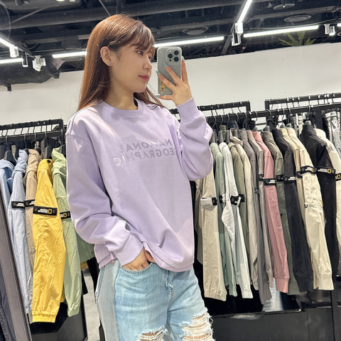 韓國 National Geographic Women's Hem Layered String T-Shirt【NG616】