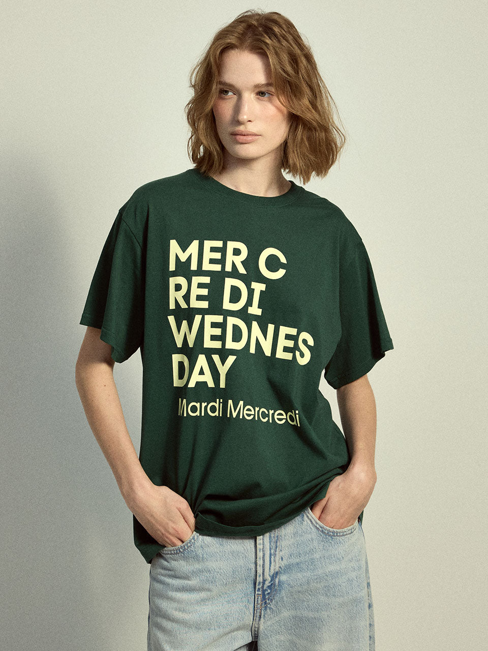 韓國 Mardi Mercredi Tshirt Du Mercredi【MM160】