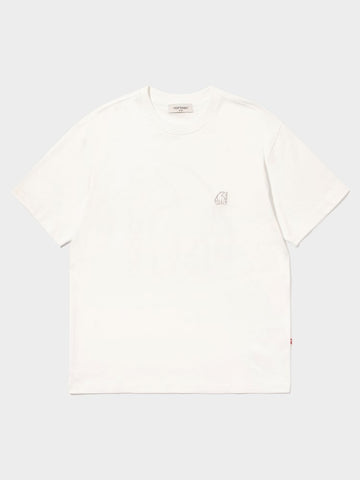 韓國 Nordisk Big Polar Bear Back Heavyweight Short Sleeve T-Shirt【NK005】 - Image