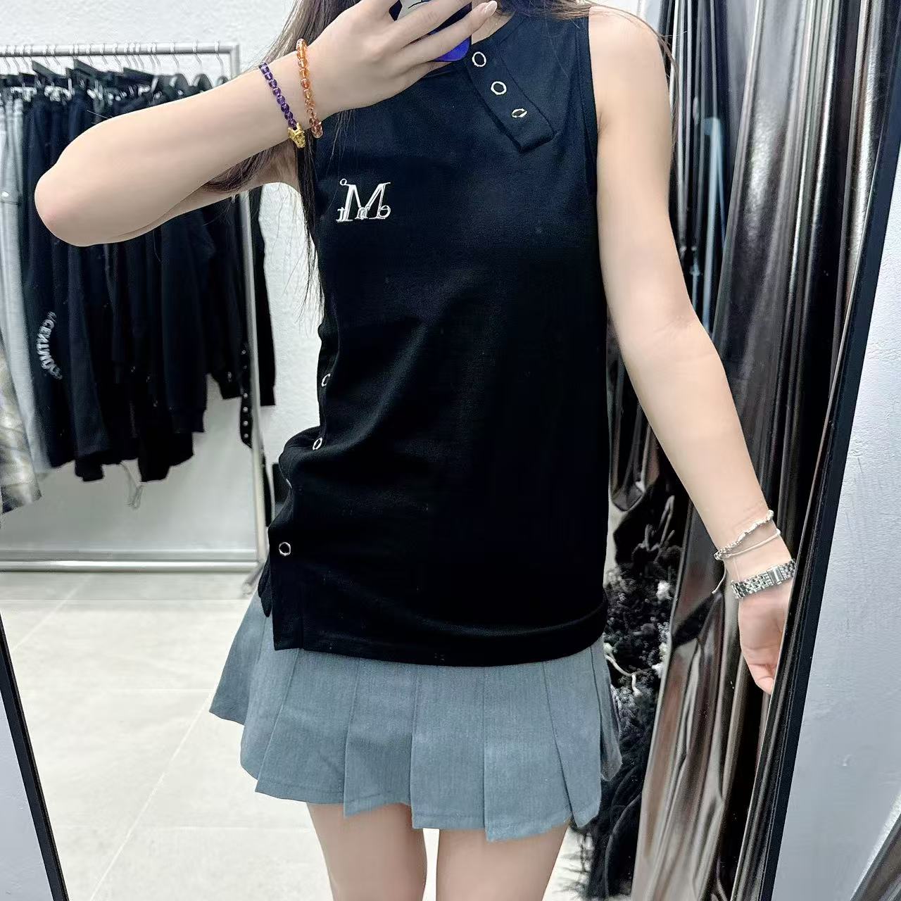 韓國 Mucent Long Sleeveless【MU054】