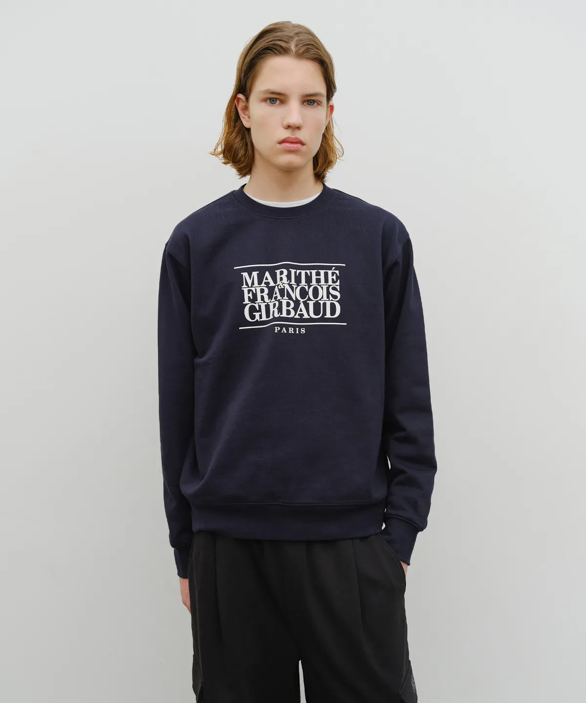 韓國 Marithe Francois Girbaud Classic Logo Sweatshirt【MF658】
