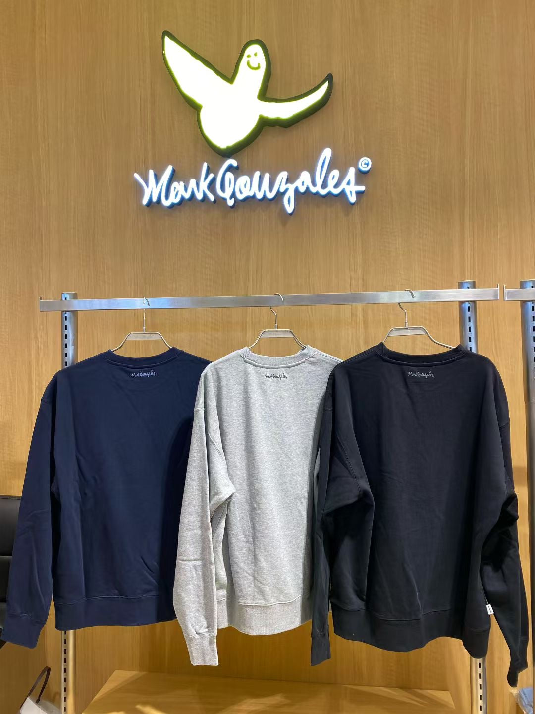 韓國 Mark Gonzales Square Shumu Wappen Sweatshirt【MG133】