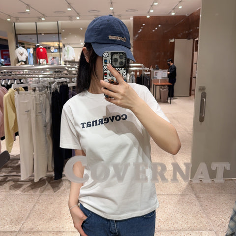 韓國 Covernat Women's Cooper Logo T-Shirt【CO171】