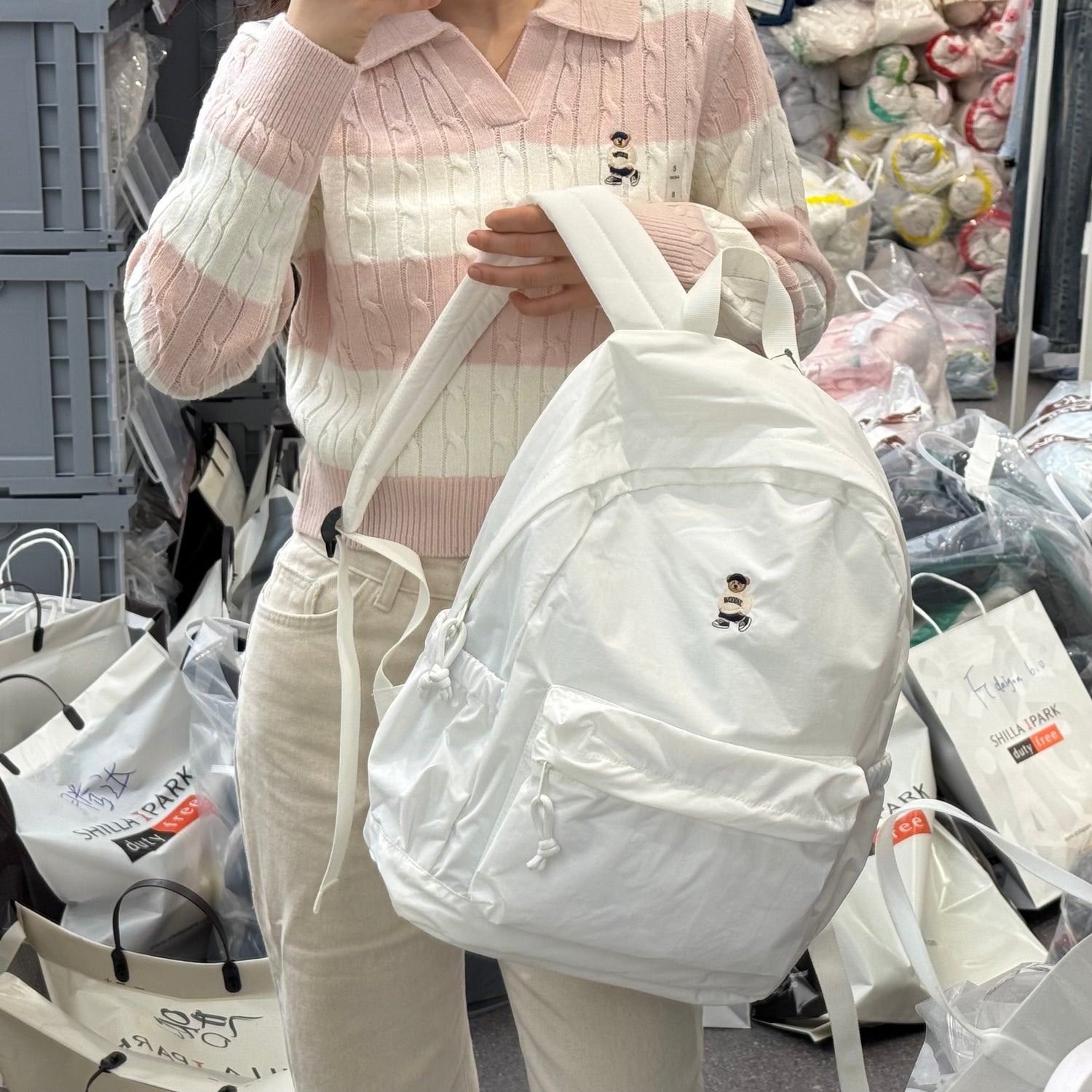韓國 SPAO Basic Backpack【SP049】 - STT Mall HK 靚太網購