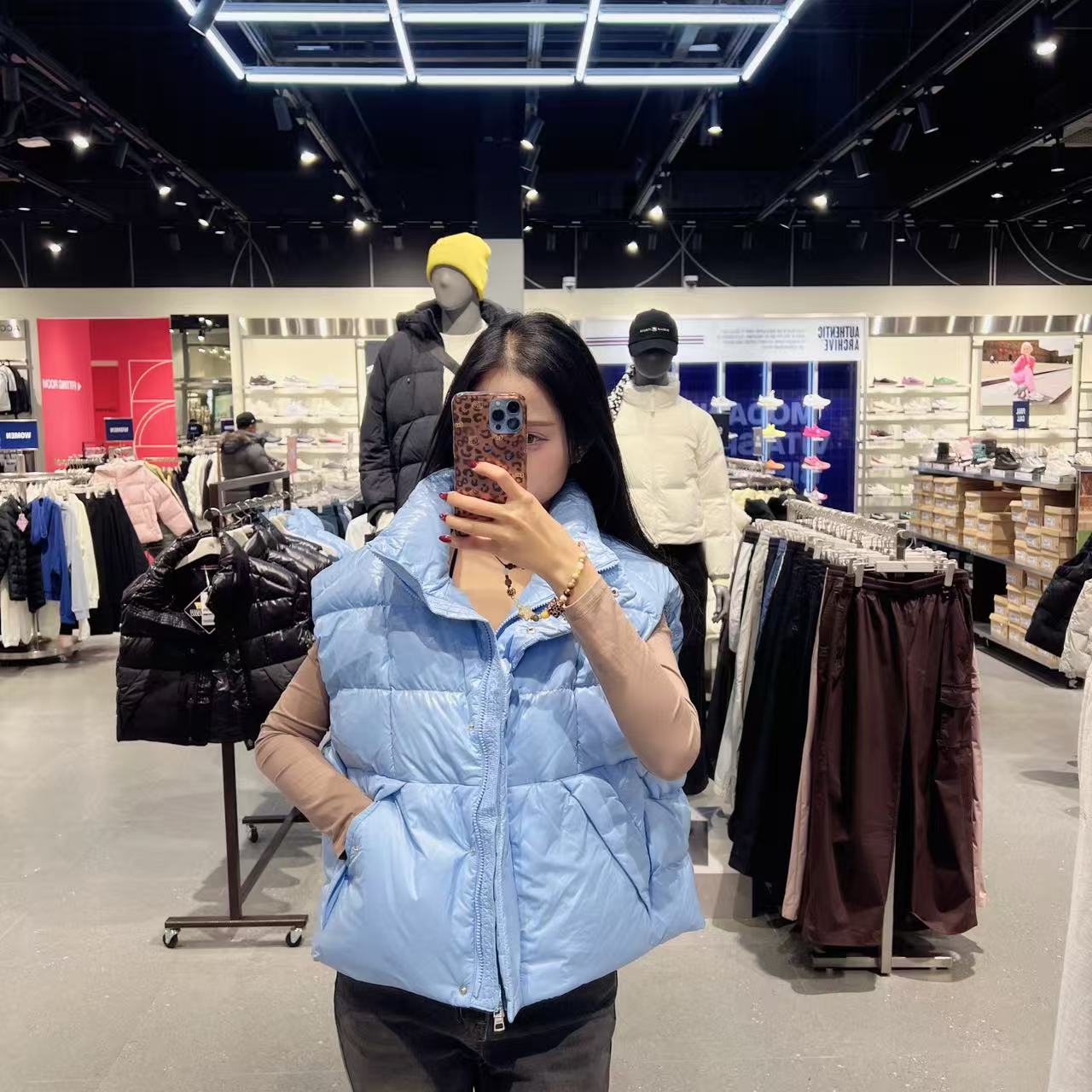 韓國 FILA Premium Quilted Goose Down Padded Vest (鵝絨)【FA110】