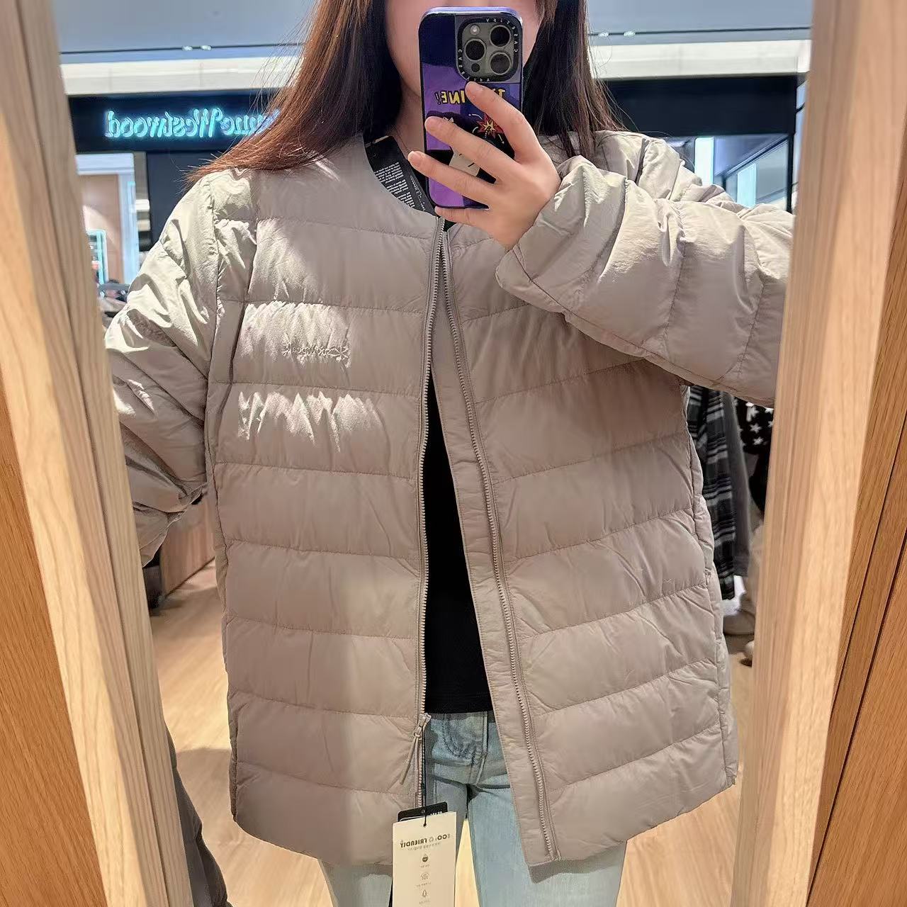 韓國 Snowpeak Airy Round Neck Lightweight Down (鴨絨)【SN078】