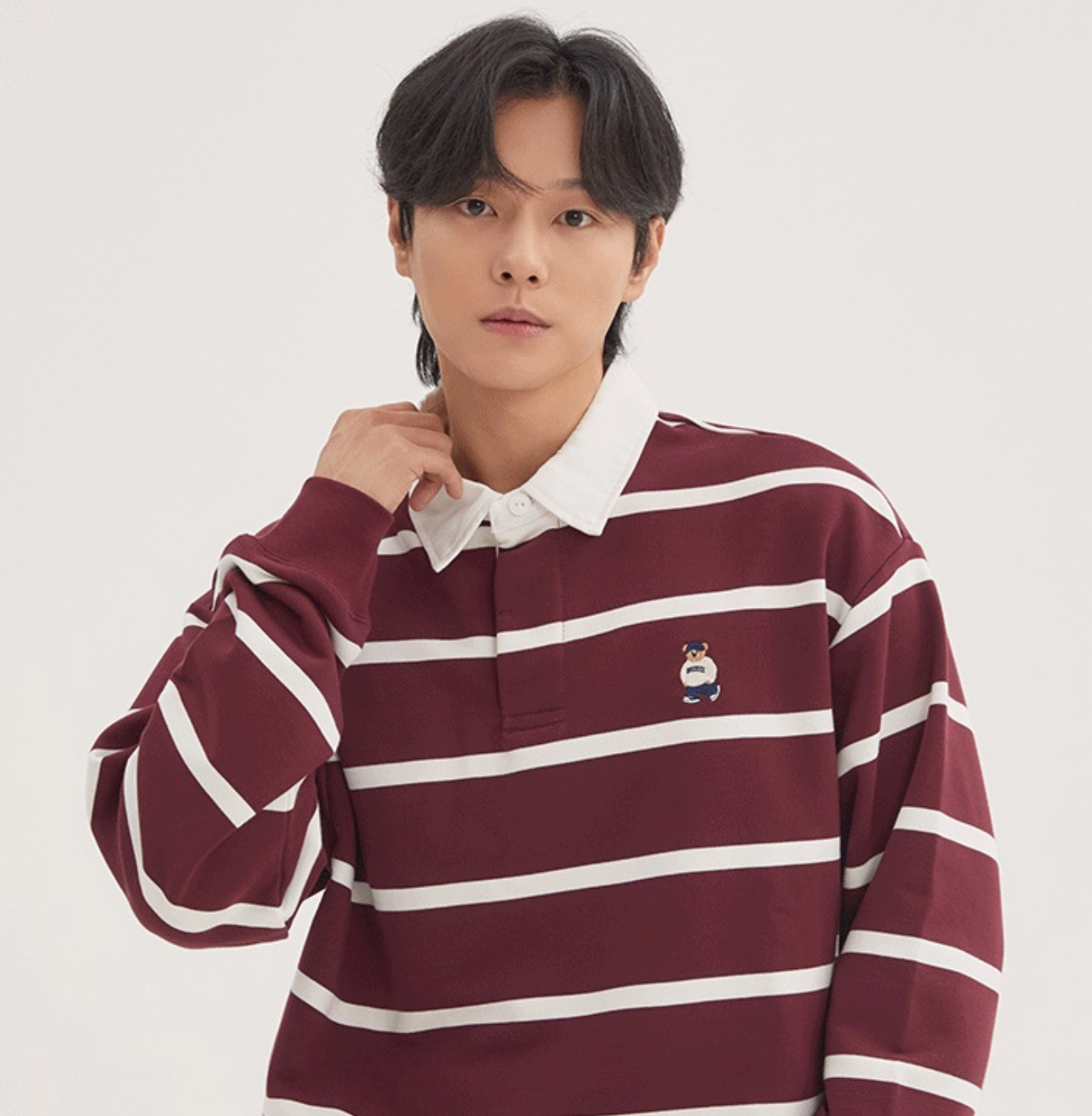 韓國 SPAO Rugby Sweatshirt【SP221】