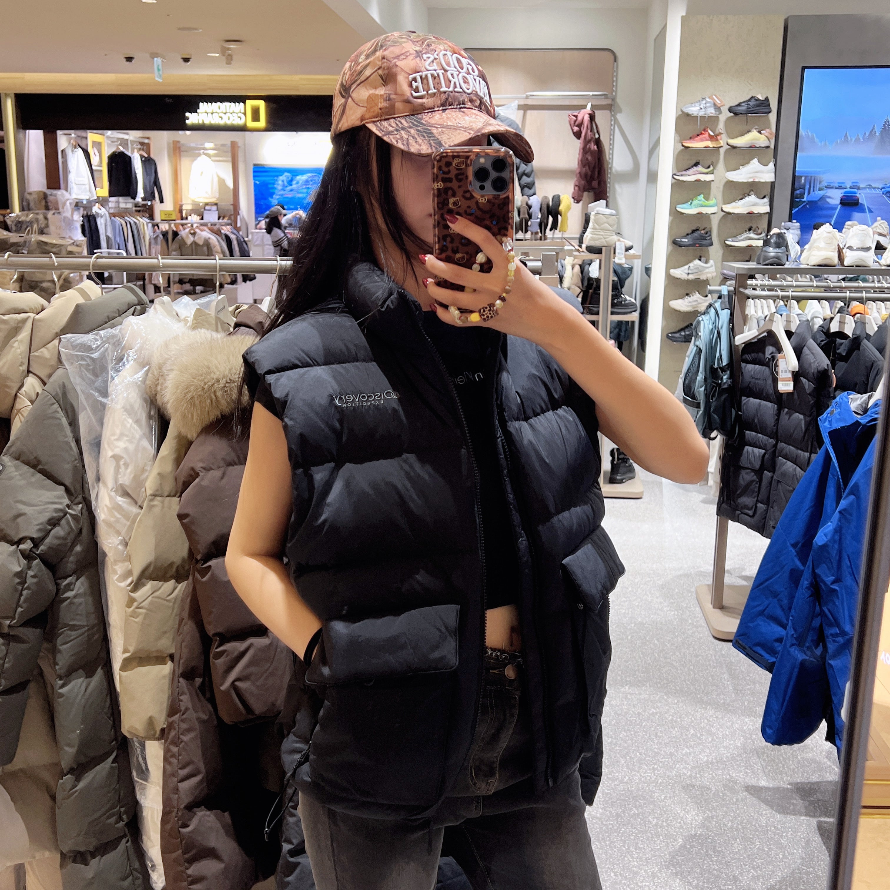 韓國 Discovery Safari Down Padded Vest【DY071】