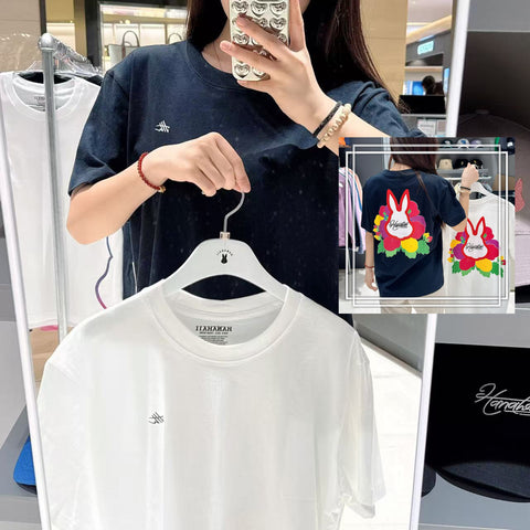 韓國 HANAHAII 大無穹花徽章 T-Shirt【HA035】 - STT Mall HK 靚太網購