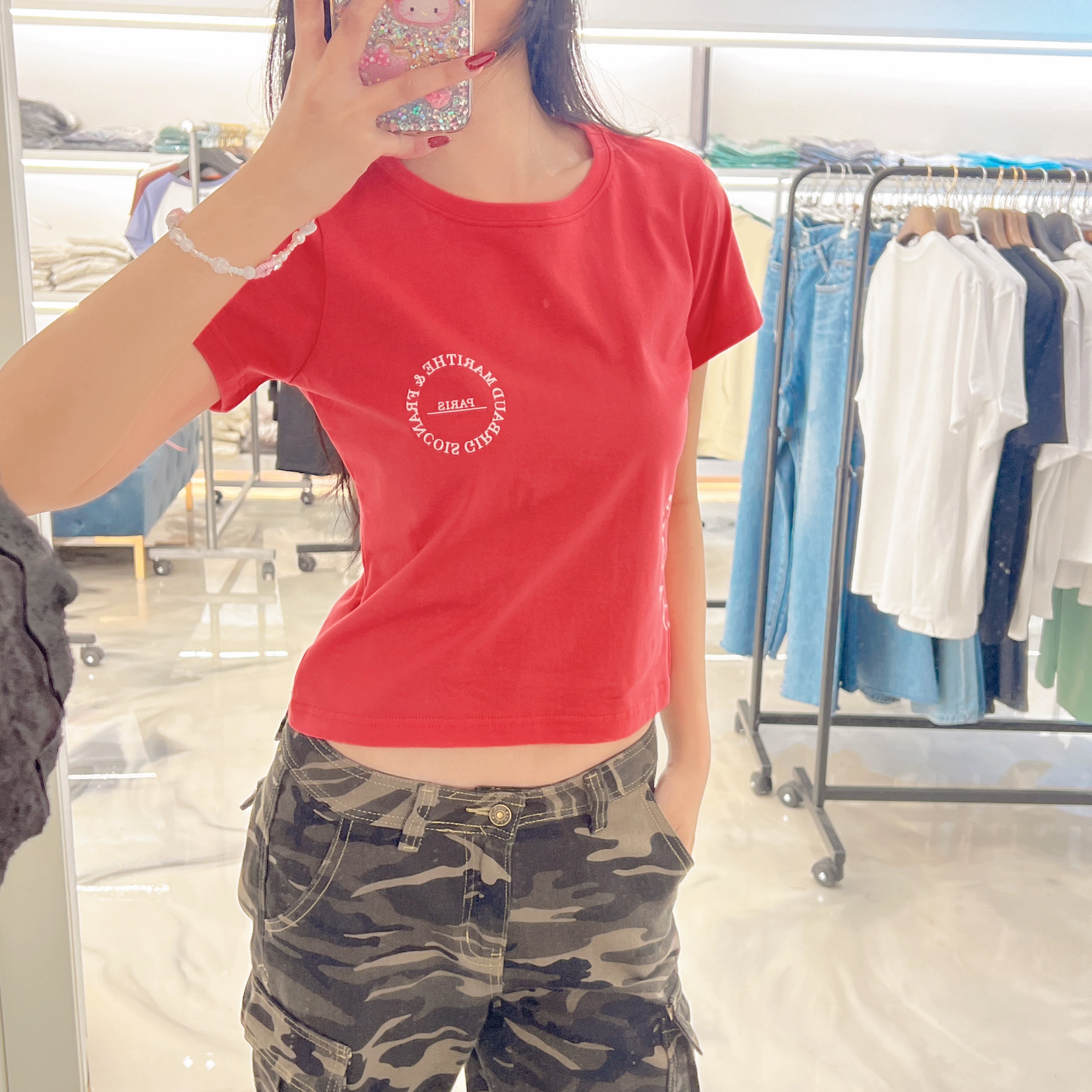 韓國 Marithe Francois Girbaud T-SHIRTS (獨家款)【MF526】